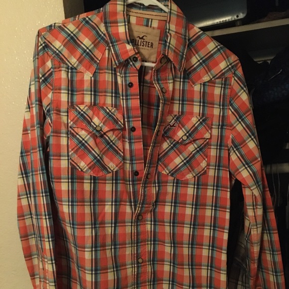 Hollister Long-sleeve Dress Shirt - Picture 1 of 3